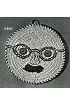 mans face potholder