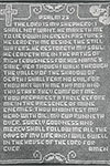 23rd Psalm Wall Hanging pattern